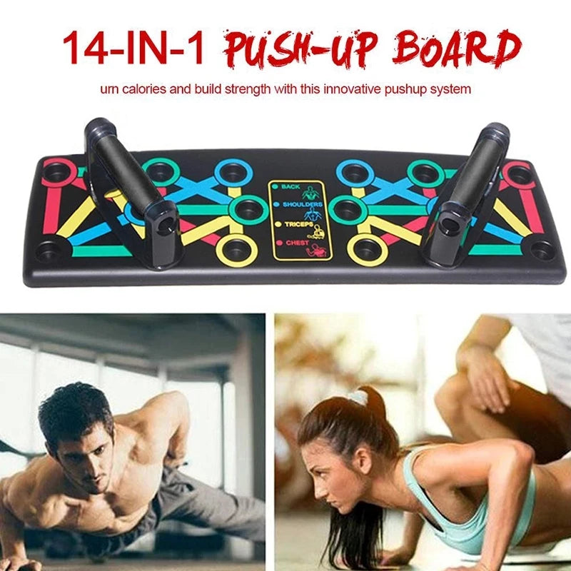 Fitness Push up Rack Board Push Up Bar Set Bodybuilding Home Gym Muscle Grip Training Device Waist Abdomen Exercise Equipment