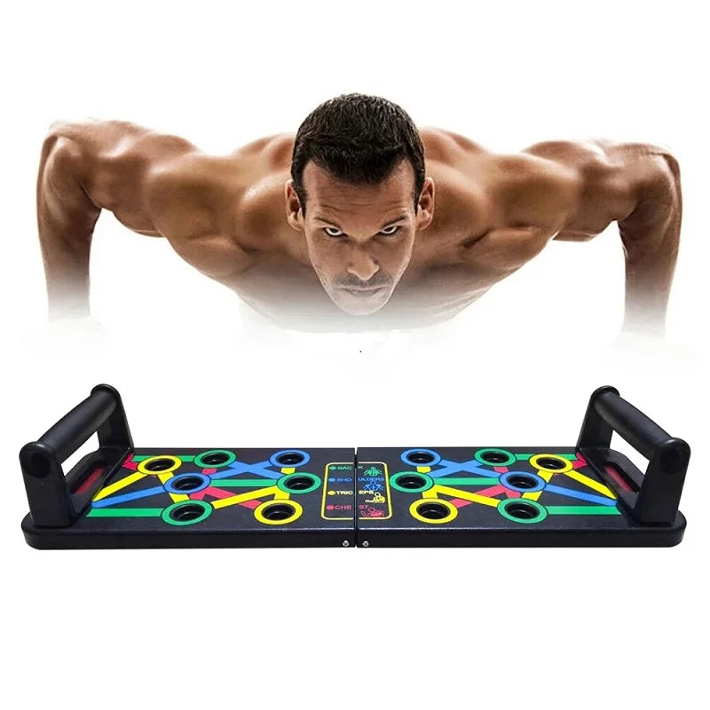 Fitness Push up Rack Board Push Up Bar Set Bodybuilding Home Gym Muscle Grip Training Device Waist Abdomen Exercise Equipment