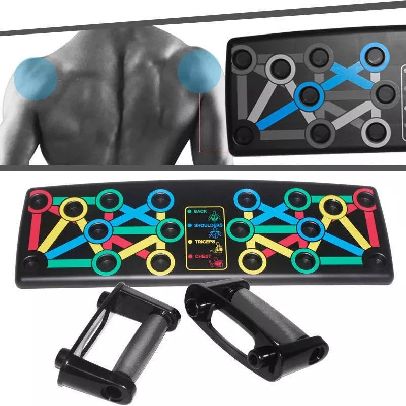 Fitness Push up Rack Board Push Up Bar Set Bodybuilding Home Gym Muscle Grip Training Device Waist Abdomen Exercise Equipment