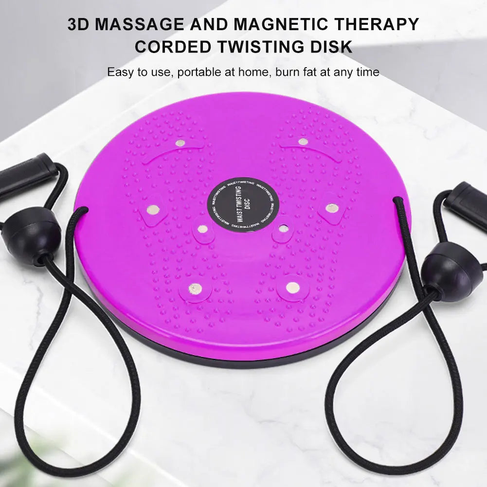 Magnet Waist Twisting Disc Fitness Balance Board Weight Lose Trainer Magnetic Massage Wriggling Plate Twister Exercise Equipment